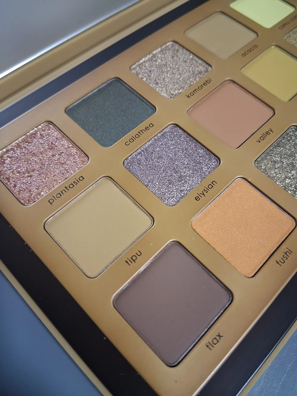 Natasha Denona Yucca Eyeshadow Palette - Yellow & Gold Tones